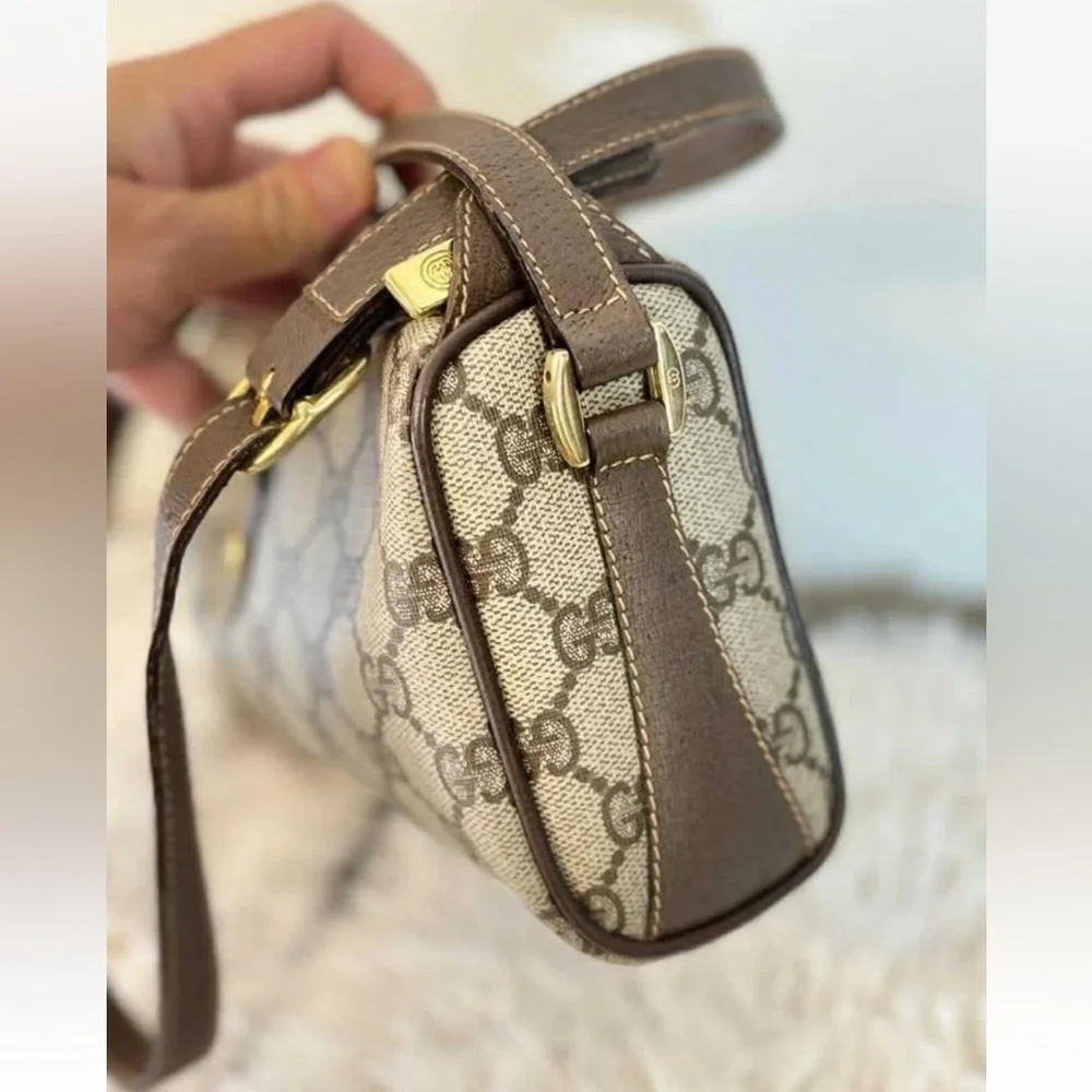Gucci Beige and Brown Crossbody Bag - Picture 5 of 12